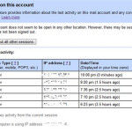 Gmail: How to Monitor Your Mail Account Activities