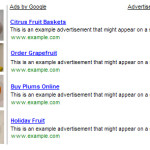 Google Adsense: Can I place small images next to my Google ads?