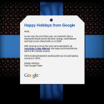 Happy Holidays from your Google team!